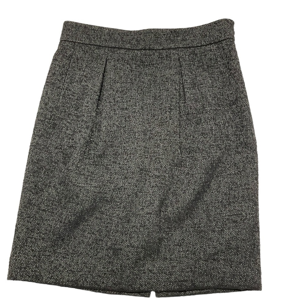 ANN TAYLOR Wool Blend Pencil Skirt -‎ Size 4P